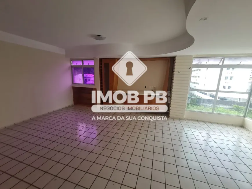 Foto 1 de Apartamento com 3 Quartos para venda ou aluguel, 150m² em Cabo Branco, João Pessoa