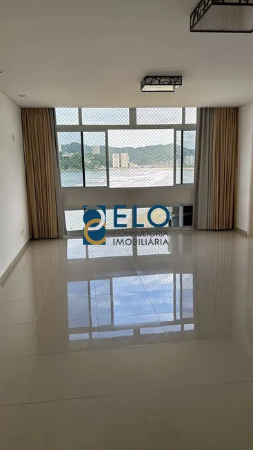 Foto 1 de Apartamento com 3 Quartos para venda ou aluguel, 180m² em José Menino, Santos
