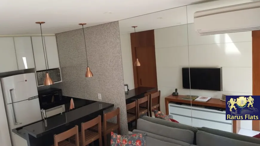 Foto 1 de Flat com 1 Quarto à venda, 35m² em Moema, São Paulo