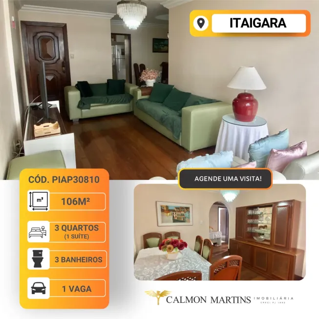 Foto 1 de Apartamento com 3 Quartos à venda, 106m² em Itaigara, Salvador