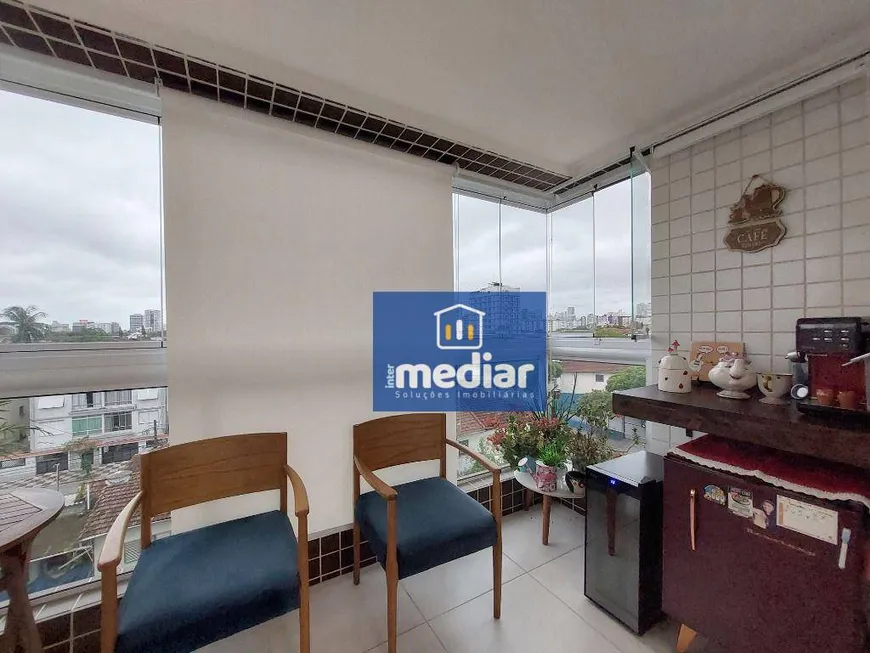 Foto 1 de Apartamento com 2 Quartos à venda, 77m² em Vila Belmiro, Santos