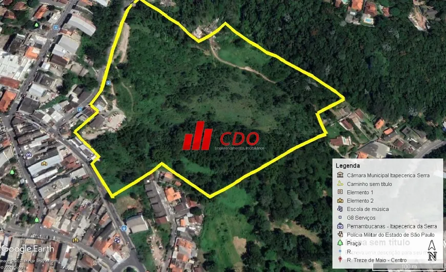 Foto 1 de Lote/Terreno à venda, 85000m² em Centro, Itapecerica da Serra