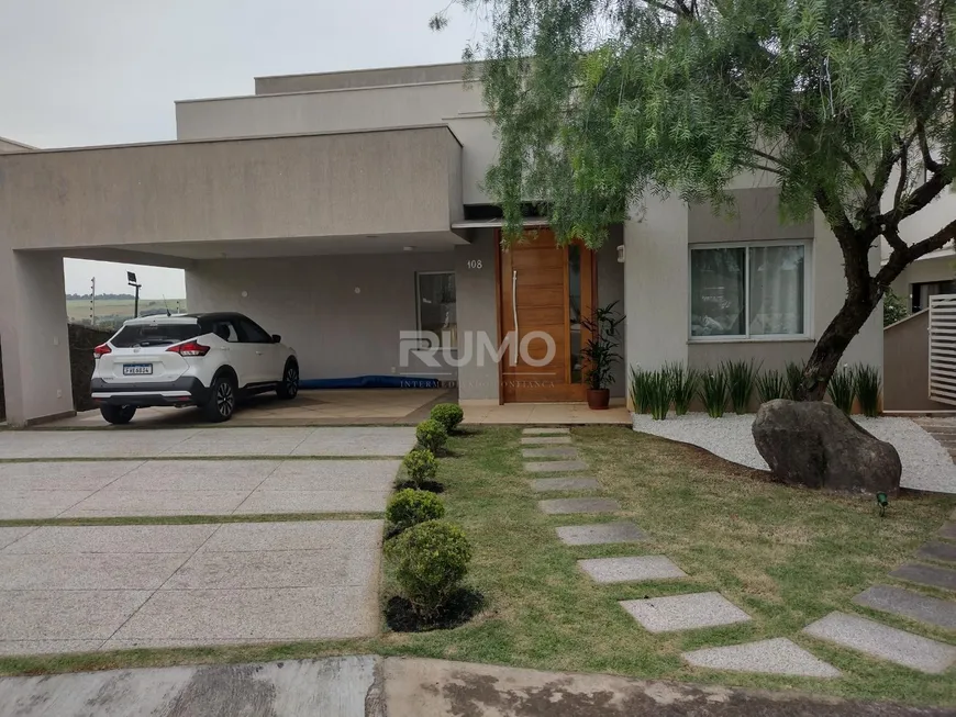 Foto 1 de Casa de Condomínio com 4 Quartos para venda ou aluguel, 328m² em Loteamento Alphaville Campinas, Campinas