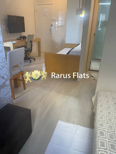 Foto 1 de Flat com 1 Quarto para alugar, 45m² em Campo Belo, São Paulo