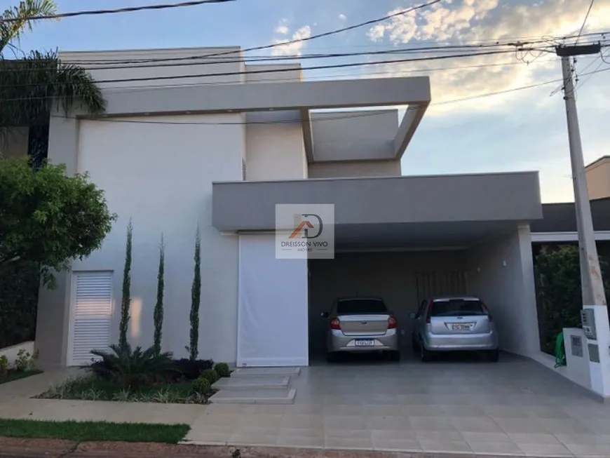 Foto 1 de Casa de Condomínio com 3 Quartos à venda, 180m² em Residencial Village Damha Rio Preto II, São José do Rio Preto