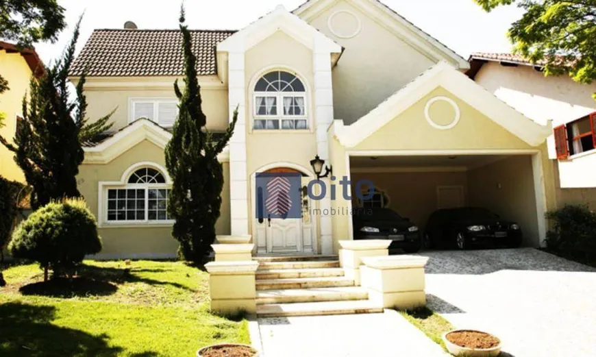 Foto 1 de Casa de Condomínio com 4 Quartos para venda ou aluguel, 400m² em Residencial Doze - Alphaville, Santana de Parnaíba