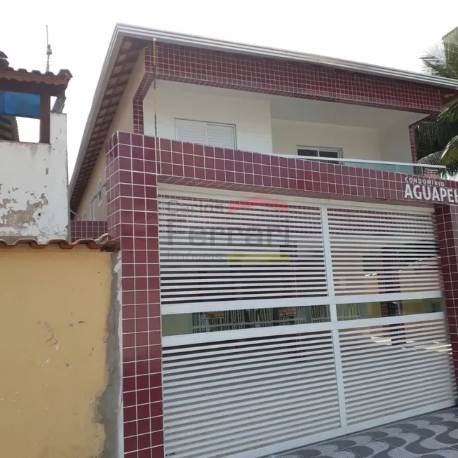 Foto 1 de Casa de Condomínio com 2 Quartos à venda, 80m² em Campo da Aviação, Praia Grande