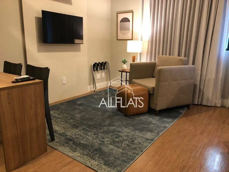 Foto 1 de Flat com 1 Quarto à venda, 28m² em Jardins, São Paulo