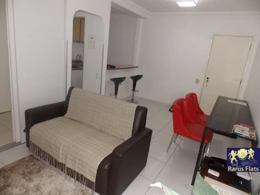 Foto 1 de Flat com 1 Quarto para alugar, 41m² em Jardim Paulista, São Paulo