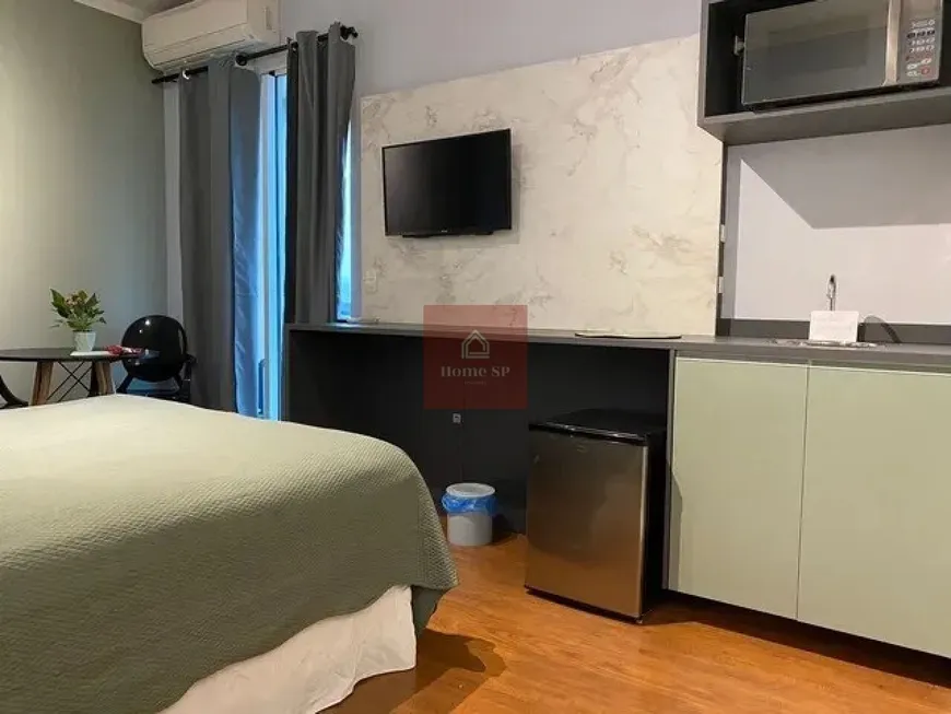 Foto 1 de Flat com 1 Quarto à venda, 29m² em Moema, São Paulo