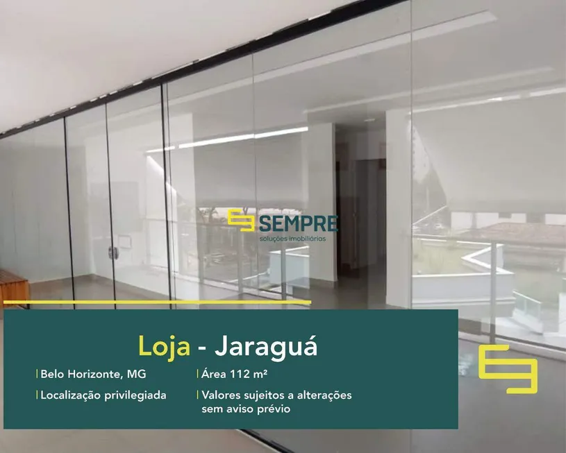 Foto 1 de Ponto Comercial para alugar, 113m² em Jaraguá, Belo Horizonte