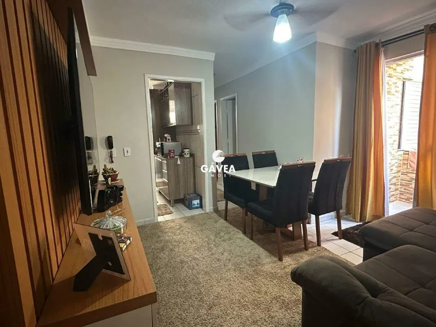 Foto 1 de Apartamento com 2 Quartos à venda, 49m² em Samarita, São Vicente