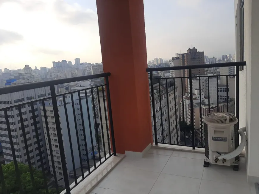 Foto 1 de Apartamento com 2 Quartos para alugar, 58m² em Consolação, São Paulo