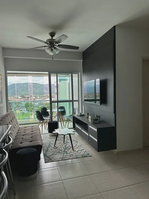 Foto 1 de Apartamento com 2 Quartos para alugar, 70m² em Vila Atlântica, Mongaguá