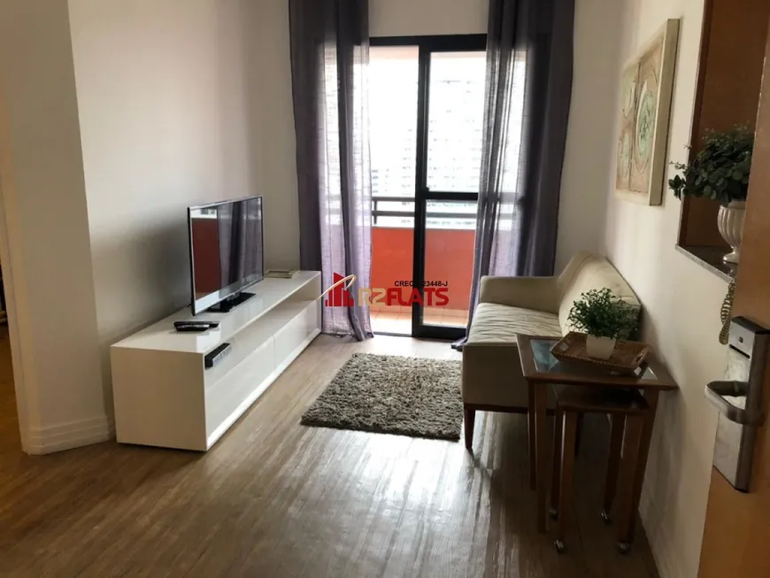 Foto 1 de Flat com 2 Quartos à venda, 43m² em Brooklin, São Paulo