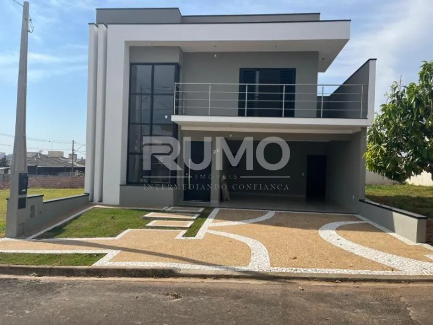 Foto 1 de Casa de Condomínio com 3 Quartos à venda, 165m² em Parque Olívio Franceschini, Hortolândia