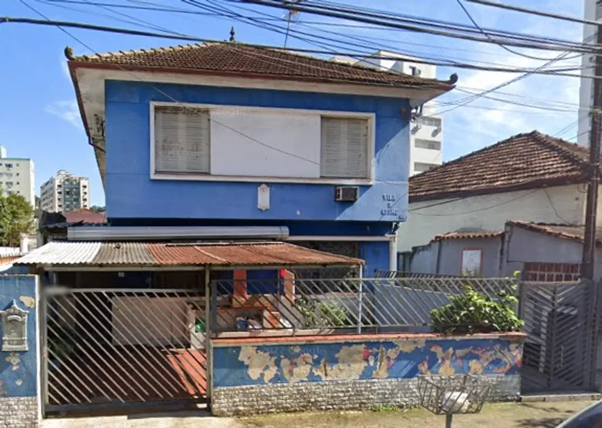 Foto 1 de Casa com 2 Quartos para alugar, 70m² em Campo Grande, Santos