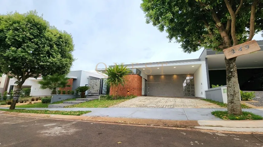 Foto 1 de Casa de Condomínio com 3 Quartos à venda, 230m² em Condomínio Quinta das Tipuanas, Araraquara