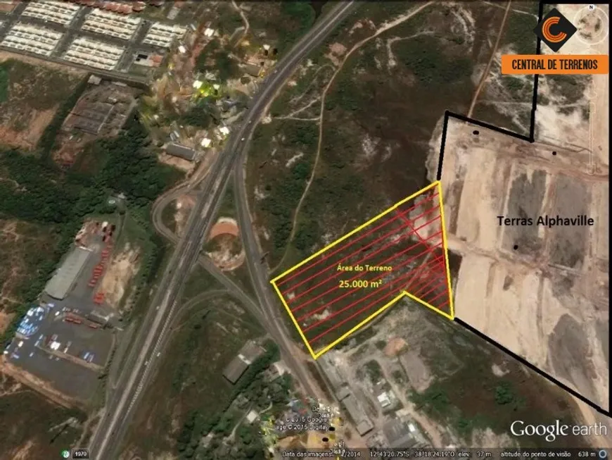 Foto 1 de Lote/Terreno à venda, 25000m² em Cascalheira, Camaçari