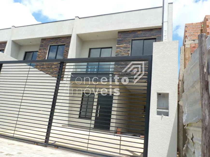 Foto 1 de Sobrado com 3 Quartos à venda, 107m² em Jardim Carvalho, Ponta Grossa