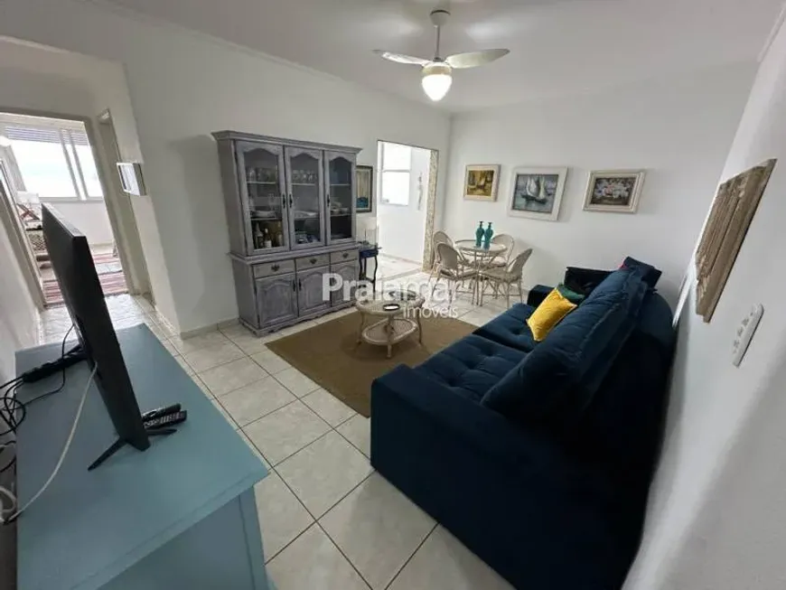 Foto 1 de Apartamento com 1 Quarto à venda, 55m² em Gonzaguinha, São Vicente