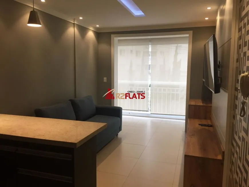 Foto 1 de Flat com 1 Quarto à venda, 42m² em Jardim Ampliação, São Paulo