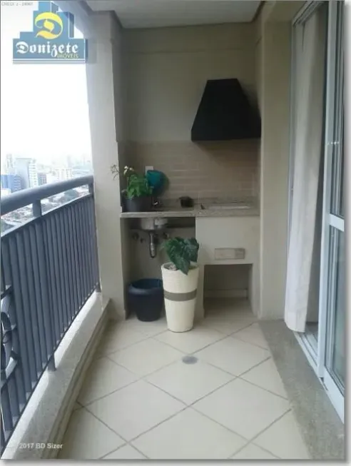 Foto 1 de Apartamento com 3 Quartos para venda ou aluguel, 97m² em Centro, Santo André