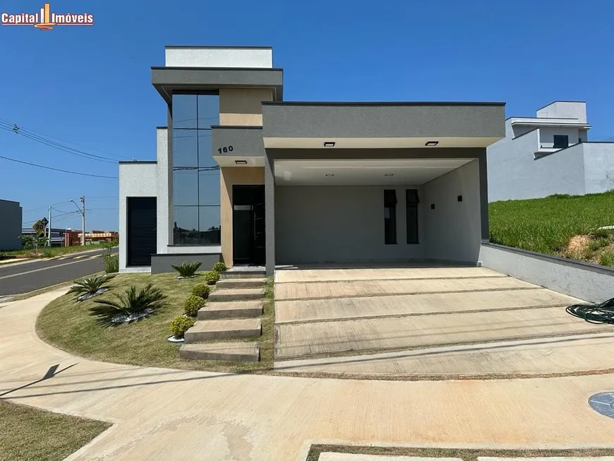 Foto 1 de Casa de Condomínio com 3 Quartos à venda, 241m² em Loteamento Park Gran Reserve, Indaiatuba