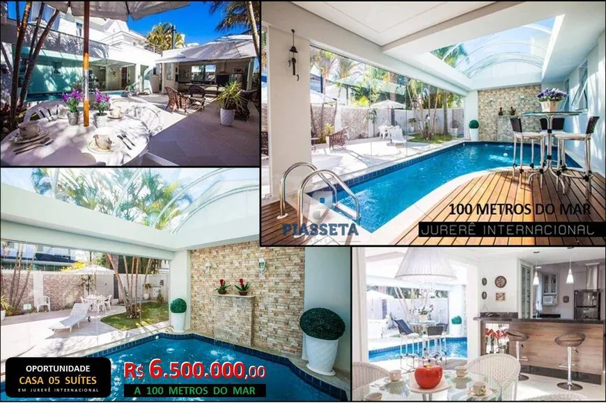 Foto 1 de Casa com 5 Quartos à venda, 450m² em Jurerê Internacional, Florianópolis