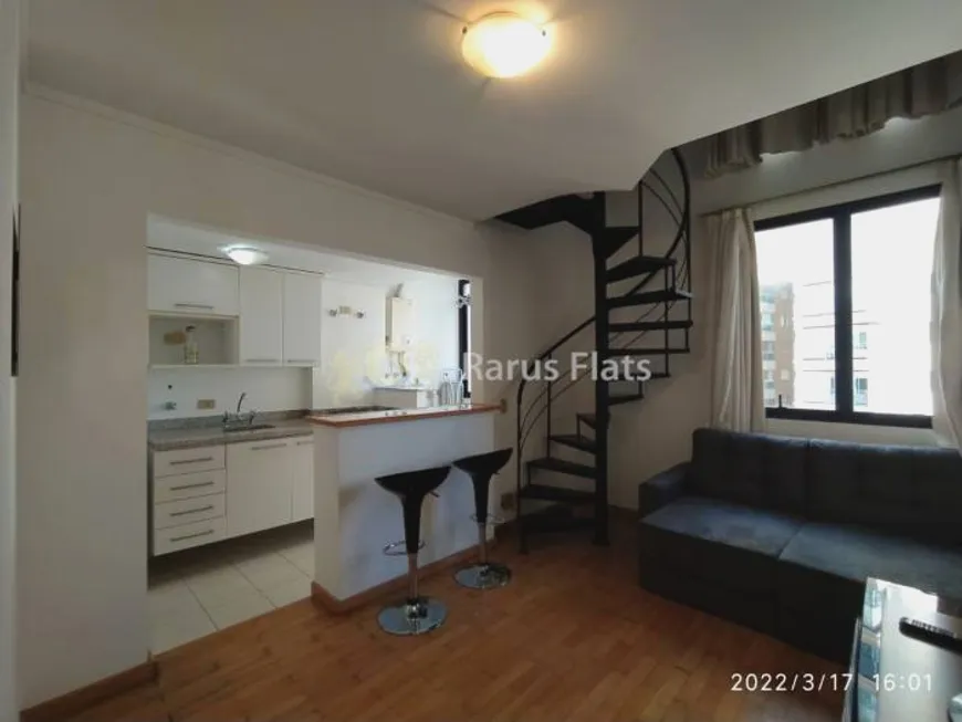 Foto 1 de Apartamento com 1 Quarto para alugar, 45m² em Vila Olímpia, São Paulo