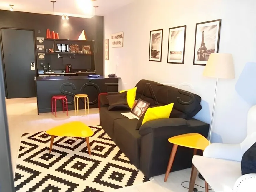 Foto 1 de Flat com 1 Quarto à venda, 36m² em Jardins, São Paulo