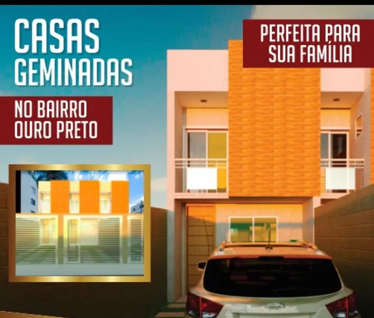 Foto 1 de Casa com 2 Quartos à venda, 78m² em Ouro Preto, Belo Horizonte