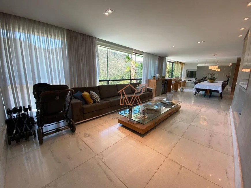 Foto 1 de Apartamento com 4 Quartos à venda, 209m² em Vale dos Cristais, Nova Lima