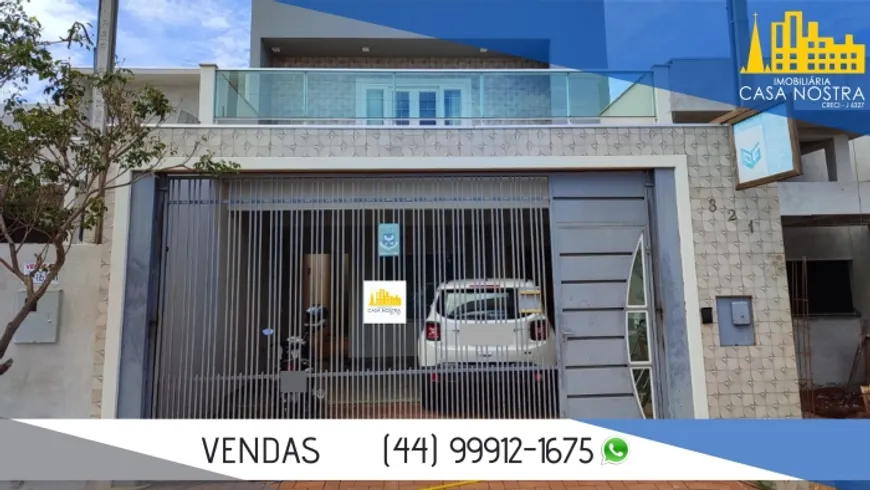 Foto 1 de Sobrado com 3 Quartos à venda, 200m² em , Mandaguaçu