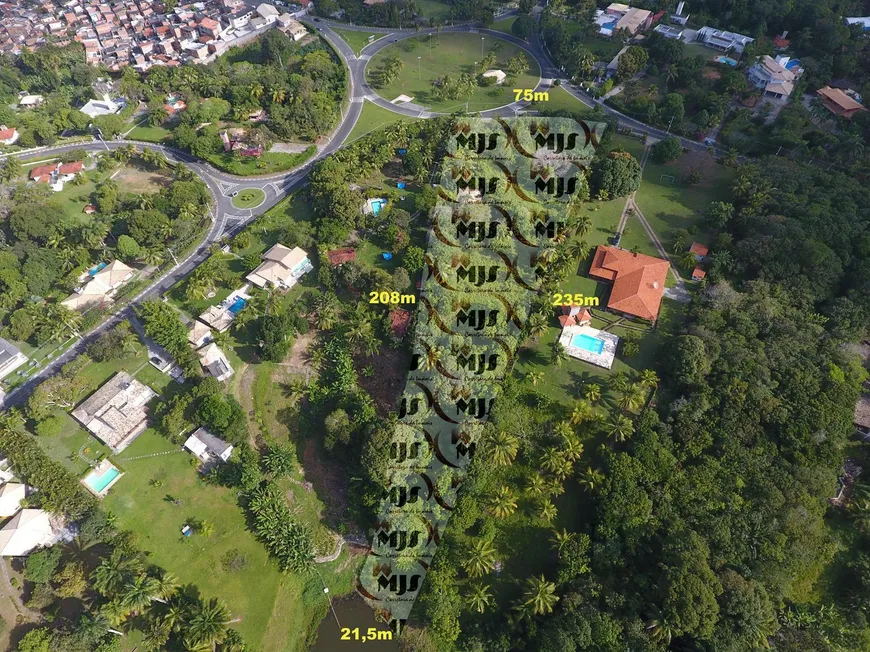 Foto 1 de Lote/Terreno à venda, 10100m² em Parque Encontro das Aguas, Lauro de Freitas