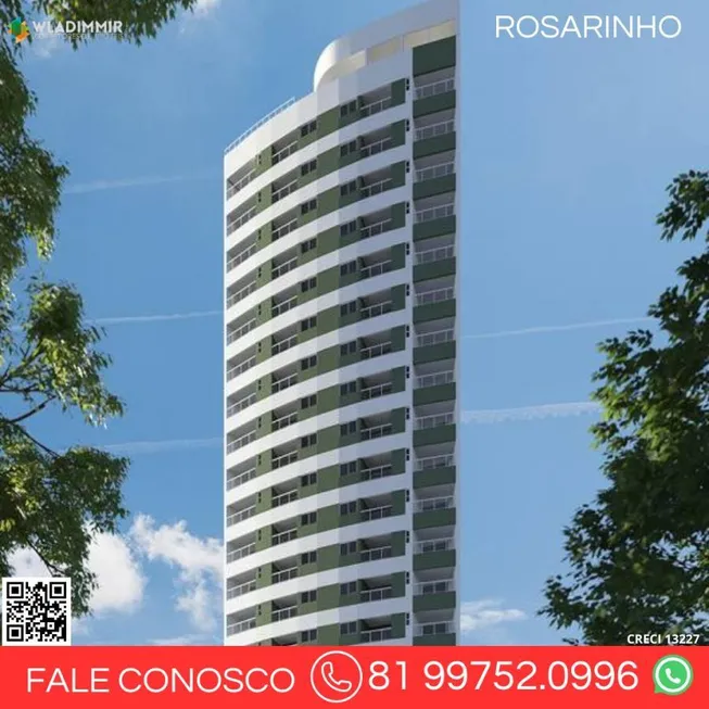 Foto 1 de Apartamento com 1 Quarto à venda, 26m² em Rosarinho, Recife