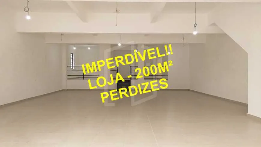 Foto 1 de Ponto Comercial para alugar, 200m² em Perdizes, São Paulo