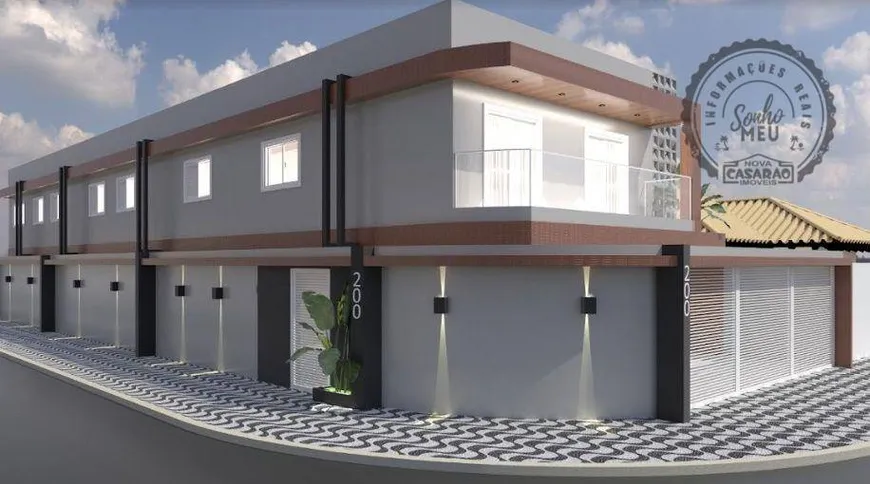 Foto 1 de Casa de Condomínio com 2 Quartos à venda, 51m² em Jardim Anhanguera, Praia Grande