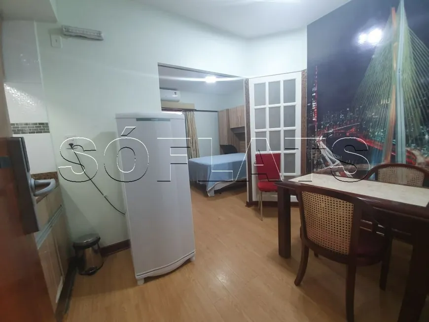 Foto 1 de Flat com 1 Quarto para alugar, 42m² em Jardim Paulista, São Paulo