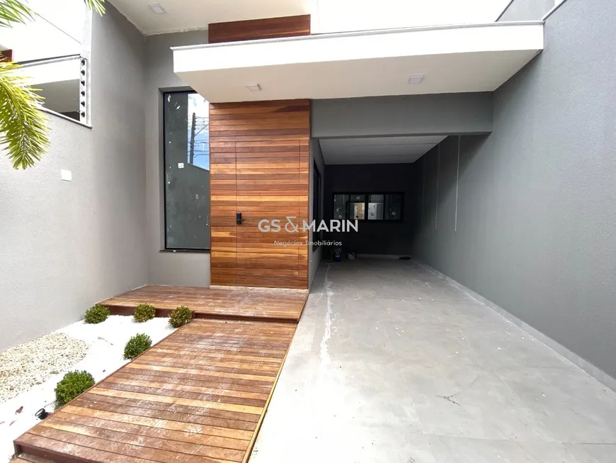 Foto 1 de Casa com 3 Quartos à venda, 128m² em Parque Residencial Joaquim Toledo Piza, Londrina