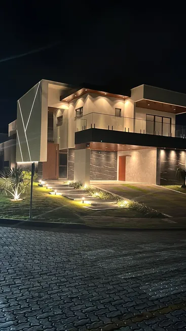 Foto 1 de Casa de Condomínio com 5 Quartos à venda, 440m² em Alphaville Fortaleza, Eusébio