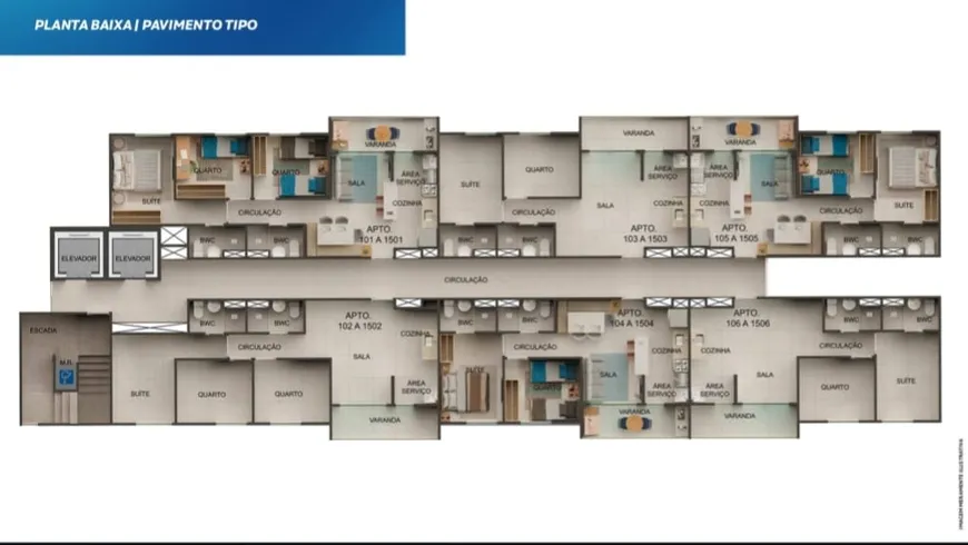 Foto 1 de Apartamento com 3 Quartos à venda, 60m² em Jardim São Paulo, Recife