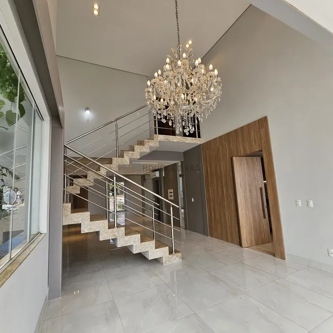 Foto 1 de Casa de Condomínio com 4 Quartos para venda ou aluguel, 430m² em Condomínio Florais Cuiabá Residencial, Cuiabá