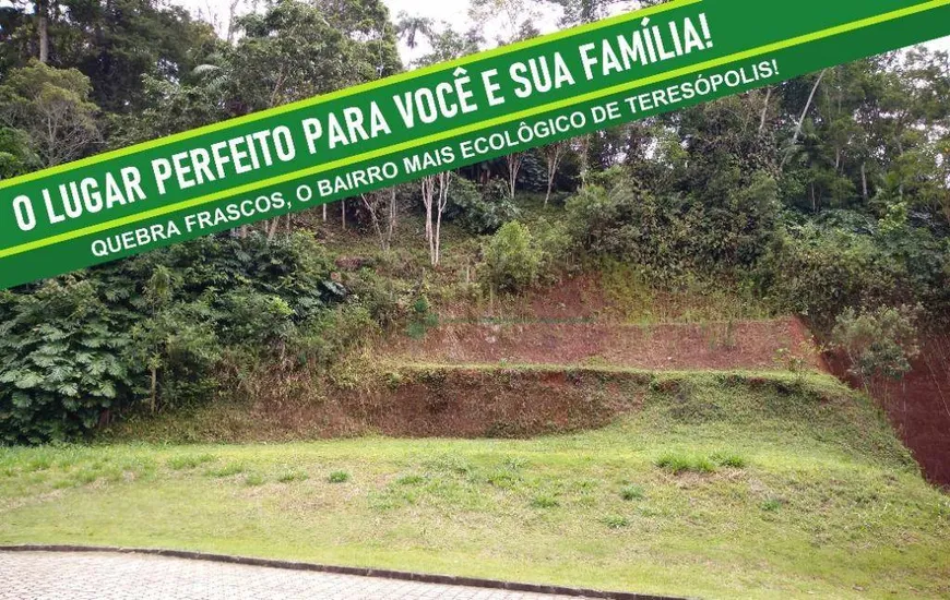 Foto 1 de Lote/Terreno à venda, 674m² em Quebra Frascos, Teresópolis