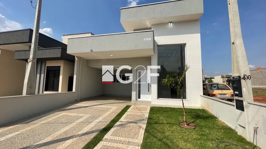 Foto 1 de Casa de Condomínio com 3 Quartos à venda, 133m² em Vila Monte Alegre, Paulínia