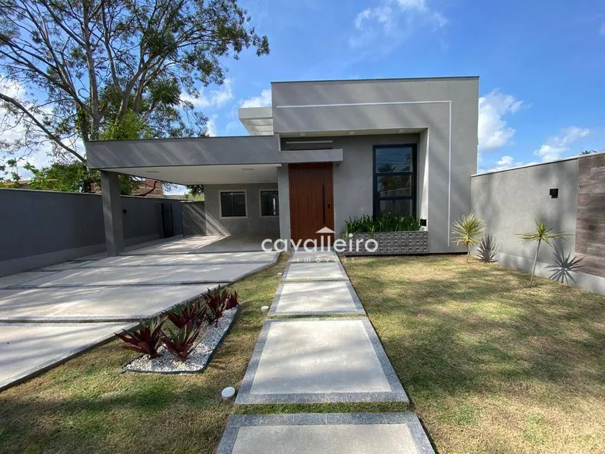 Foto 1 de Casa com 3 Quartos à venda, 137m² em Jardim Atlântico Central, Maricá