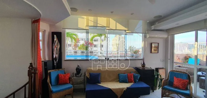 Foto 1 de Cobertura com 3 Quartos à venda, 214m² em Icaraí, Niterói