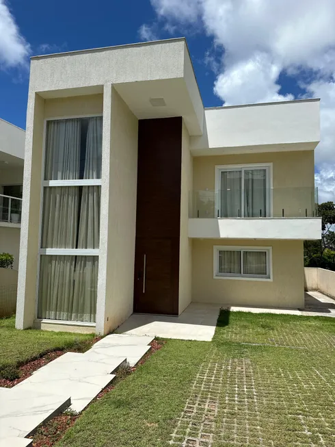 Foto 1 de Casa de Condomínio com 4 Quartos para venda ou aluguel, 320m² em Alphaville Abrantes, Camaçari