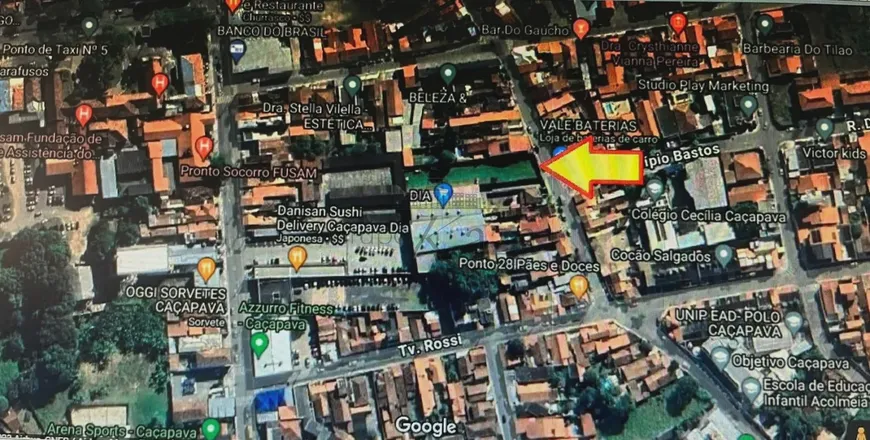 Foto 1 de Lote/Terreno para venda ou aluguel, 1125m² em Vila Resende, Caçapava