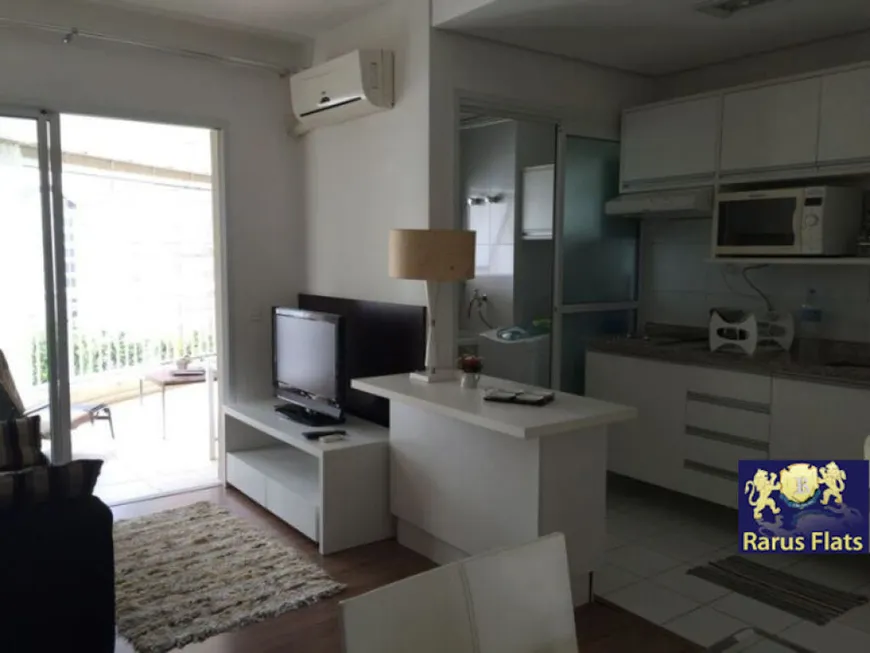 Foto 1 de Flat com 1 Quarto para alugar, 50m² em Jardim Paulista, São Paulo